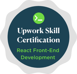 Upwork Skill Certification - React Front-End Development